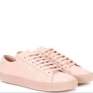 Saint Laurent Court Sneakers SL/06 in light pink